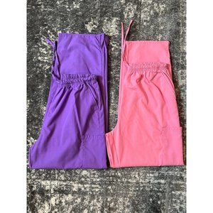 Scrub Pants Lot of 2 Size L